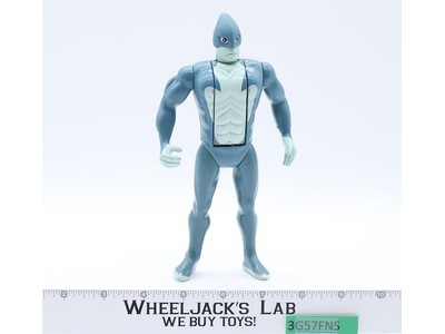 TigerSharks Mako LJN 1987 Vintage Changing Head Transformatic Action Figure