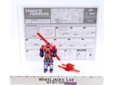 Topspin 100% Complete Transformers TFCC Botcon 2008 Action Figure