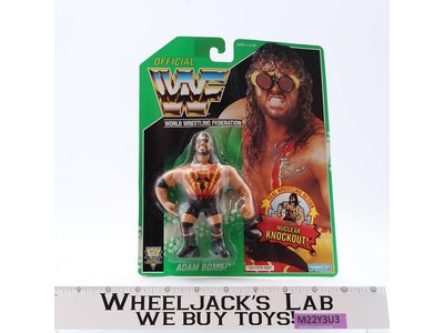 Adam Bomb Green Card Series 11 WWF Wrestling 1994 Hasbro Figure NEW SEALED