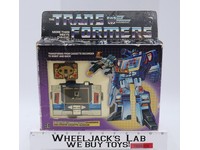 Soundwave & Buzzsaw 100% Complete W/Box & Insert 1984 Vintage G1 Transformers