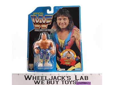 Marty Jannetty WWF Wrestling 1993 Hasbro Vintage Action Figure NEW MOSC SEALED