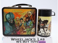 Planet of Apes Metal Lunchbox w/ Thermos 1974 King-Seeley Aladdin Ind. Vintage