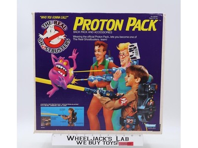 Proton Pack Backpack & Accessories The Real Ghostbusters 1990 Kenner NEW MIB