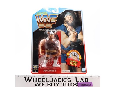 Berzerker WWF Wrestling 1992 Hasbro Vintage Action Figure NEW MOSC SEALED