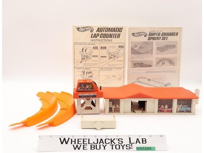 Super Charger Sprint Set Hot Wheels 1969 Mattel Vtg Track Parts Incomplete