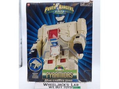 Deluxe Pyramidas The Carrier Zord Power Rangers Zeo 1996 Bandai Action Figure