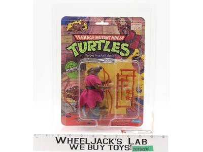 Splinter Soft Head AFA GRADED 70 85/60/85 TMNT 1988 Playmates NEW SEALED