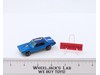Custom Cougar Blue w/ Brown Interior Hot Wheels 1967 1968 Redline Mattel Vtg RL