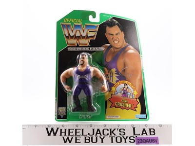 Crush Green Card WWF Wrestling 1994 Hasbro Action Figure NEW MOSC SEALED