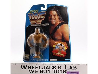 Fatu of the Head Shrinkers WWF Wrestling 1993 Hasbro Action Figure NEW SEALED