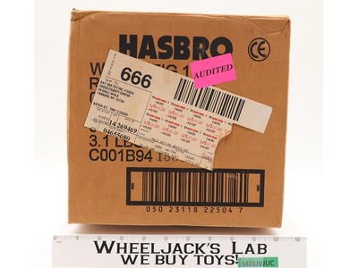 WWF 21386 Germany 12 Pk. Hasbro EMPTY Master Factory Shipping Carton Box