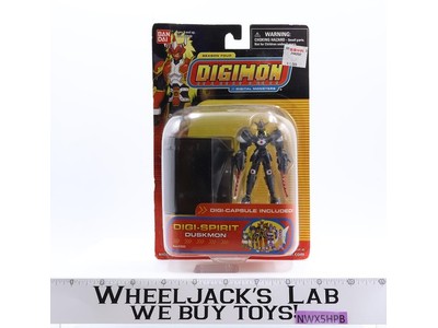 Digi-Spirit Duskimon W/ Digi-Capsule Digimon Season 4 2003 Bandai NEW SEALED
