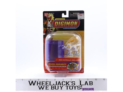 Digi-Spirit Kendogarurumon W/Digi-Capsule Digimon Season 4 Bandai NEW SEALED