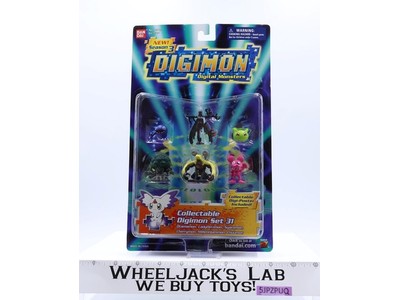 Collectible Set 31 Digimon Season 3 2001 Bandai Mini Action Figure NEW SEALED