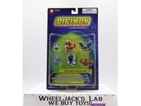 Collectible Set 4 Digimon 2004 Bandai Mini Action Figure Set NEW SEALED