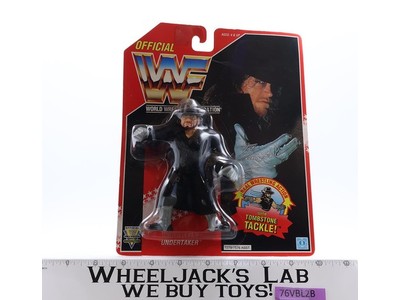 Undertaker Series 8 Red Card WWF Wrestling 1993 Hasbro Action Figure NEW SEALED