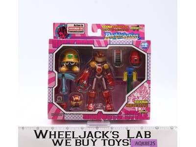Rockman Heatguts Style Rockin'action Megaman Rockman EXE 2004 Capcom NEW SEALED
