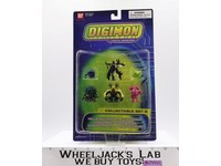 Collectible Set 6 Digimon 2004 Bandai Mini Action Figure Set NEW SEALED