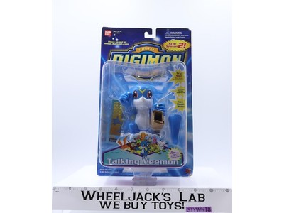 Talking Veemon Digimon Series 2 2000 Bandai Action Figure NEW SEALED