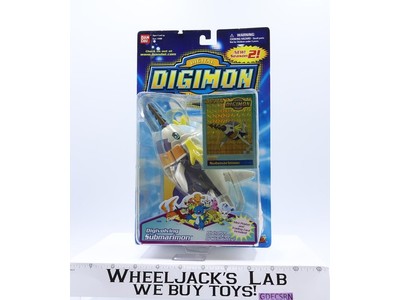 Digivolving Submarimon Digimon Series 2 2000 Bandai Action Figure NEW SEALED