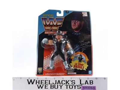 Undertaker FRENCH WWF Wrestling 1992 Hasbro Vintage Action Figure NEW SEALED