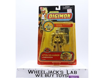 Digi-Warrior Lobomon Digimon Season 4 2003 Bandai Action Figure NEW SEALED