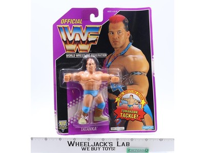Tatanka Series 9 WWF Wrestling 1993 Hasbro Action Figure NEW MOSC SEALED
