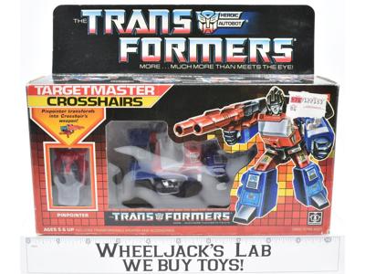 Crosshairs MIB 100% Complete 1987 Vintage Hasbro Action Figure G1 Transformers