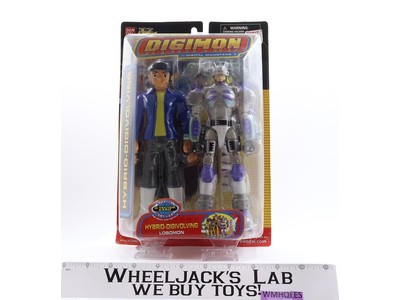 Hybrid-Digivolving Lobomon Digimon Season 4 2003 Bandai Action Figure NEW SEALED