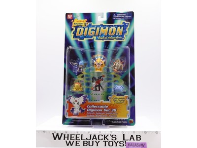 Collectible Set 30 Digimon Season 3 2001 Bandai Mini Action Figure NEW SEALED