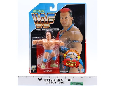 Tatanka WWF Wrestling 1992 Hasbro Action Figure NEW MOSC SEALED