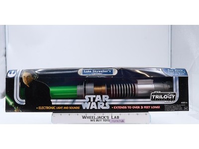 Luke Skywalker's Lightsaber Star Wars Trilogy Collection 2004 Hasbro NEW SEALED