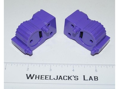 Trypticon Left & Right Brunt Tank Tread G1 Transformers Vintage Action Figure