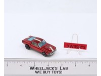 Custom Mustang Red w/ White Interior 1967 1968 Redline Hot Wheels Mattel Vtg RL