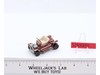 Hot Heap Brown W/ White Int 1968 Hot Wheels Mattel Vtg Redline RL USA w/ Button