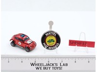 Custom Volkswagen Red 1967 1968 Hot Wheels Mattel Vintage Redline RL w/ Button