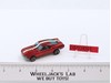 Custom Mustang Red 1968 Redline Hot Wheels Mattel Vtg RL w/ Button HK