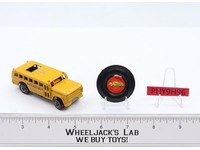 S'cool Bus Hot Wheels Redline Heavyweights 1970 Mattel Vtg School w/ Button HK
