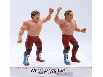 British Bulldogs Dynamite Kid Davey Boy WWF 1986 LJN Titan Sports 8" Wrestling