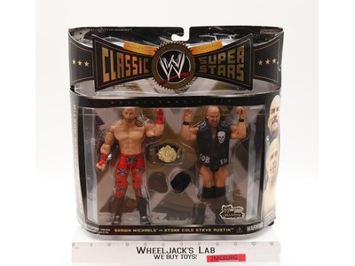 Shawn Michaels vs Stone Cold Steve Austin WWE Classic Super Stars Jakks NEW