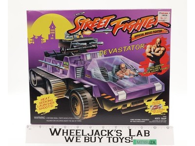 Devastator Street Fighter GI Joe 1993 Hasbro Action Figure Vehicle NEW SEALED