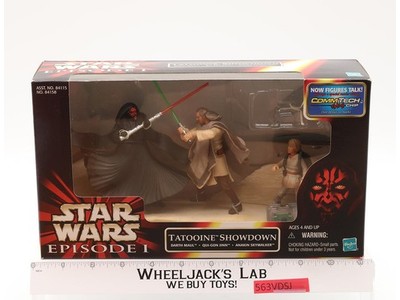 Tatooine Showdown Star Wars Episode 1 1999 Hasbro Action Figure Set NEW SEALED