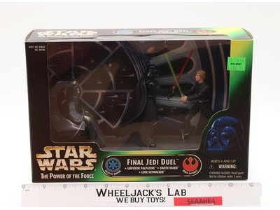 Final Jedi Duel Star Wars POTF 1997 Kenner Action Figure Set NEW SEALED