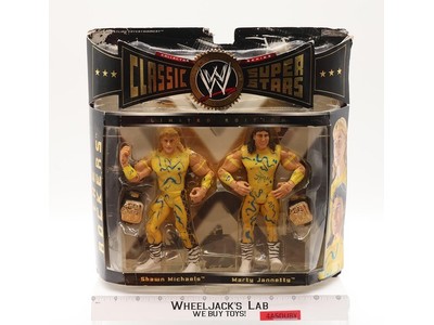 The Rockers Shawn Michaels Marty Jannetty WWE Classic Super Stars Jakks NEW MOSC