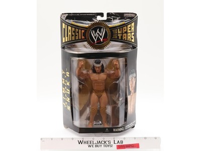 Jimmy Superfly Snuka WWE Classic Super Stars 2004 Jakks Pacific NEW SEALED