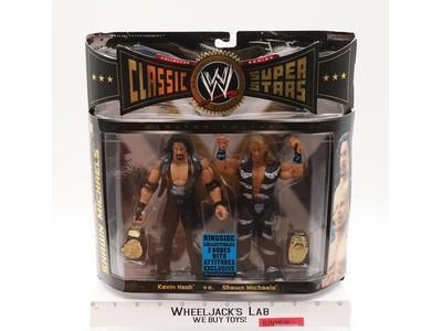 Kevin Nash vs Shawn Michaels WWE Classic Super Stars Jakks Pacific NEW SEALED