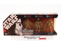 Clone Trooper to Stormtrooper 3 Pack Star Wars Evolutions 2007 Hasbro NEW SEALED