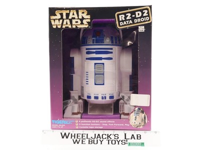 R2-D2 Data Droid Cassette Player Star Wars 1997 Tiger Electronics NEW MIB