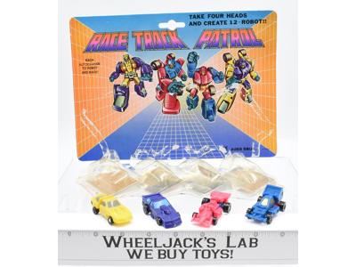 MIcromaster Set Race Track Patrol Card MIB Action FigureTransformers