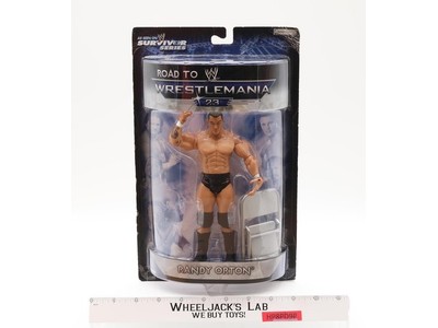 Randy Orton Road to Wrestlemania 23 WWE 2007 Jakks Pacific Figure NEW SEALED
